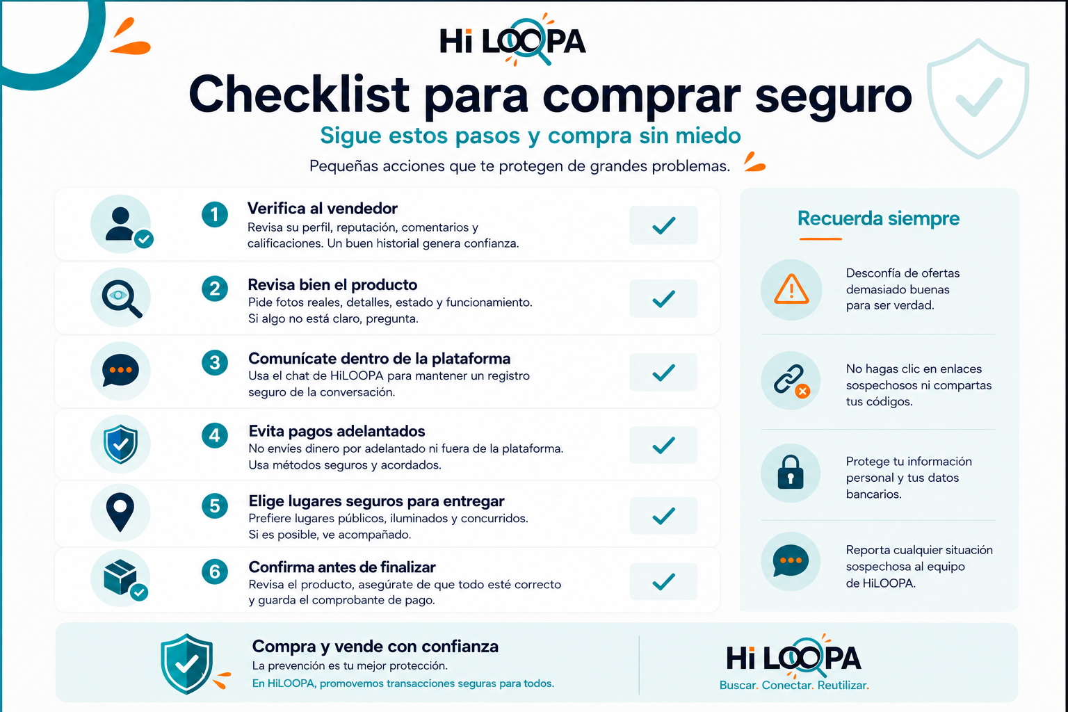 Checklist para comprar seguro